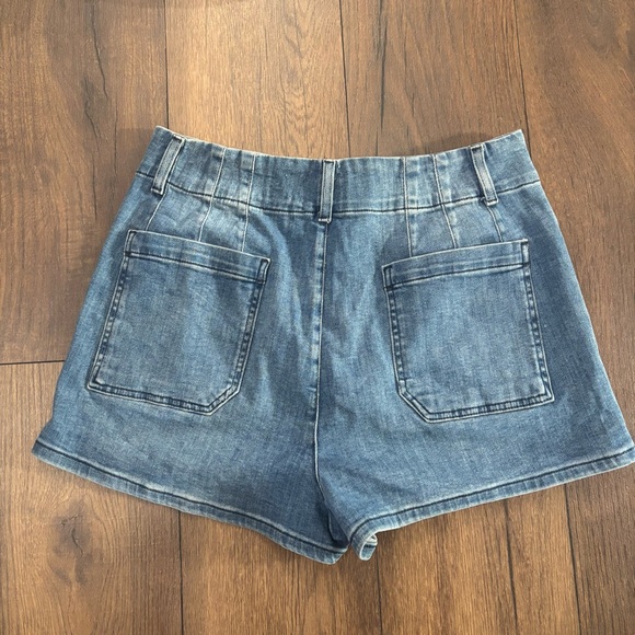 Anthropologie Maeve The Colette High Rise Denim Jean Shorts, Size 32 - Picture 2 of 6